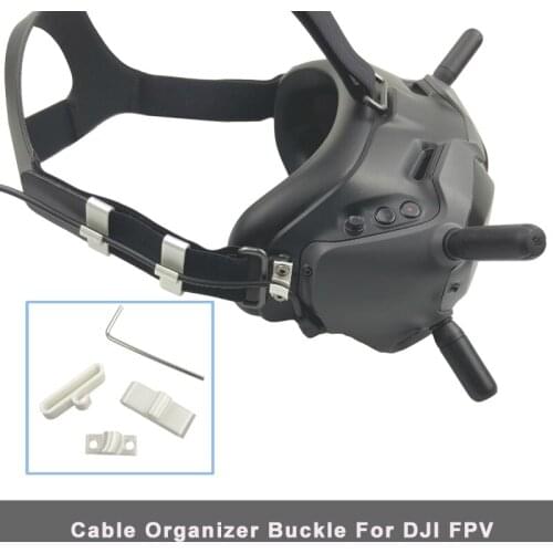 Charging Cable organizer buckle for DJI FPV Flight Glasses V2 Power Cord Charging Cable Fixed Organizer DJI FPV Accessories