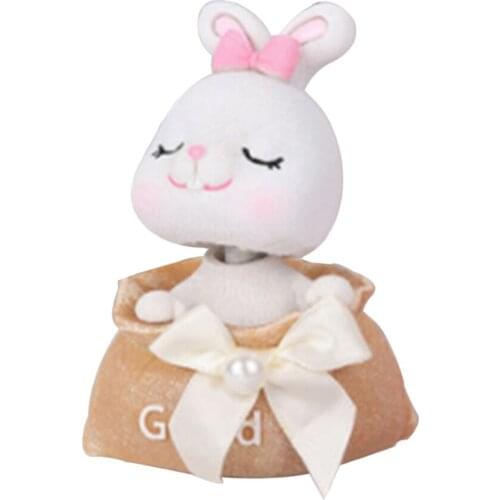 1pcs Resin Rabbit Figurines Home Table Decor Statue Indoor Outdoor Figurines