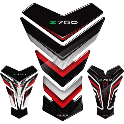 3D Motorcycle Tank Pad Protector Sticker Case for Kawasaki Z750 Z750R Z750S Tankpad