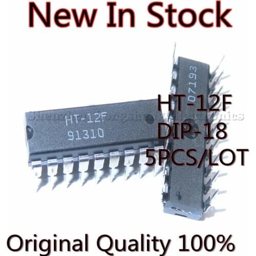 5PCS/LOT HT-12F HT12F DIP-18