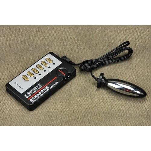 Electric pulse therapy orgasm masturbation massager anusplug eggs Medical Themed Toys anal plug sex toys for man butt plug