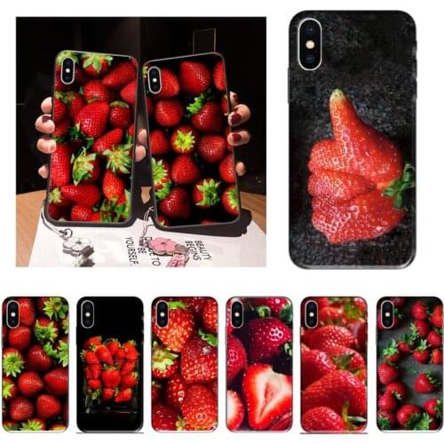 PXCEHNG Fruit strawberry Phone Case For iPhone 12 Mini 11 Pro XS Max X XR 7 8 Plus