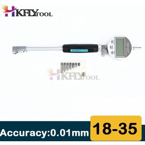 18-35mm Digital indicator 0.01 mm bore gauge indicator bore measurement Measurement for Diameter bore gauge indicator