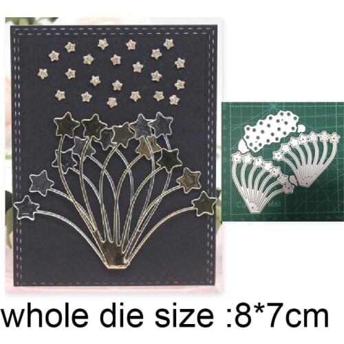 Stars Tree Metal Cutting Dies Embossing Die Cuts Decoration Scrapbooking dies Paper Craft Knife Mould Blade Punch Stencils dies