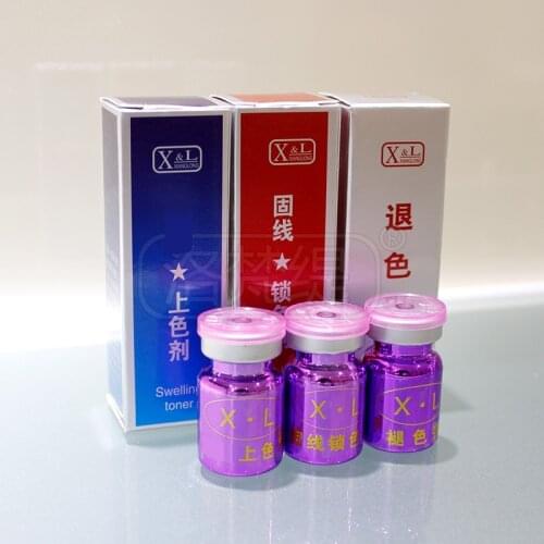 2PCS Permanent Makeup Fixing Agent Recovery Swelling Toner Coloring Removal Cream Fade Tattoo Operation For Lips Eyebrows