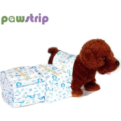 10/12Pcs/Bag Super Absorption Physiological Pants Dog Diapers For Dogs Pet Male Female Dog Disposable Leakproof Nappies XXS-XL