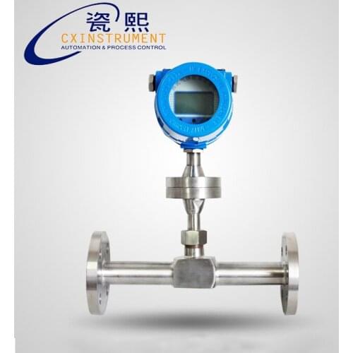 DN20 Pipe Size 1.2~120 m3/h Measuring Range LCD Display Stainless steel material Natural gas Flow Meter