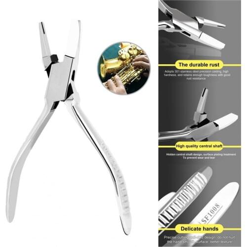 Spring Removal Pliers Professional Anti-rust Stainless Steel Musical Instrument Strings Repair Pliers for Improvement