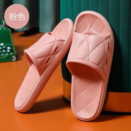 Mens slippers couple outside wearing soft-soled home bathroom bath anti-slip slippers womens shoes man house slippers men