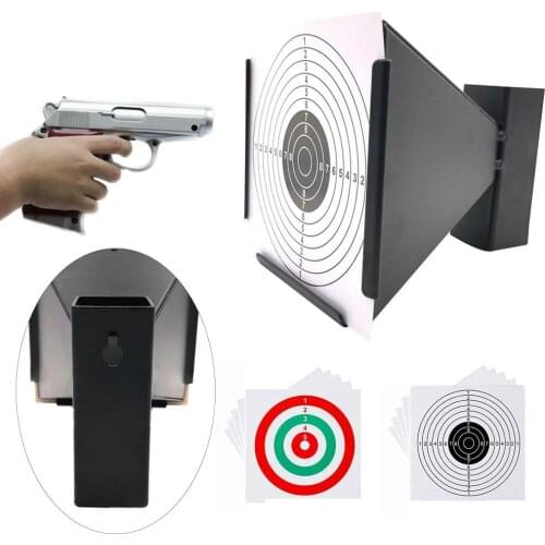 Shooting Train Competitive Particle Collection Trap Box Mount Bracket With Shooting Target Cone Designed Available Wall Mounted