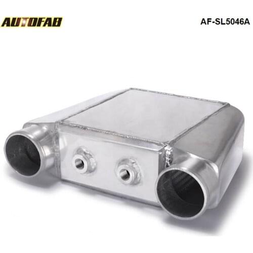 Universal Aluminum Water-to-Air Liquid Racing Intercooler Core: 250 X 220 X 115mm Inlet/Outlet: 3.5" AF-SL5046A