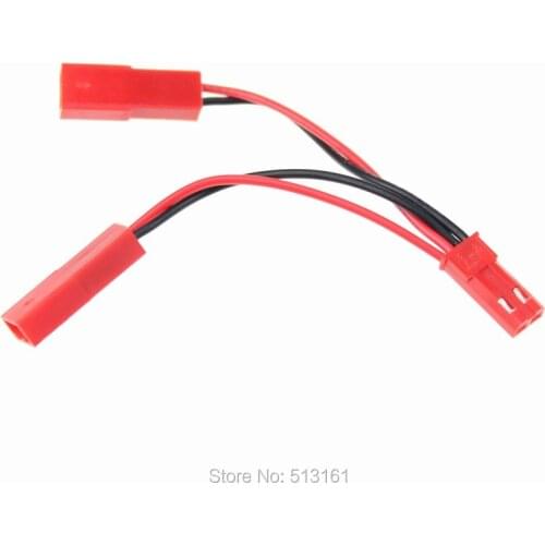 10 Pieces/lot 2Pin Y-Splitter Cable Wire Female + Male JST Connector