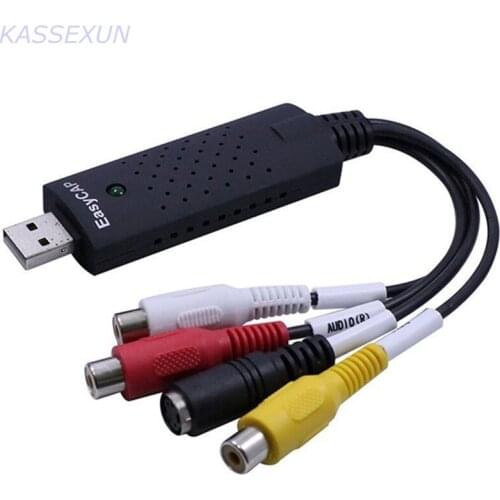 2017 new easycap video card, conver analog video audio to PC for windows7 32bit, Free shipping