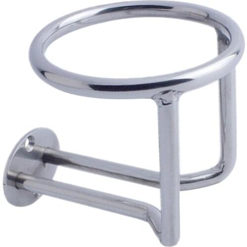 Boat Accessories Marine Boat Ring Cup Holder Stainless Steel Ringlike Drink Holder For Marine Yacht