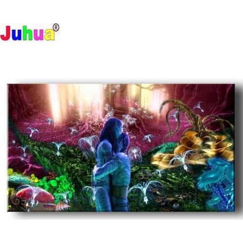 Large Full Square Drill 5D DIY Diamond Painting "Avatar Beautiful Love Scenery" Embroidery Cross Stitch Mosaic Home Decor Gift