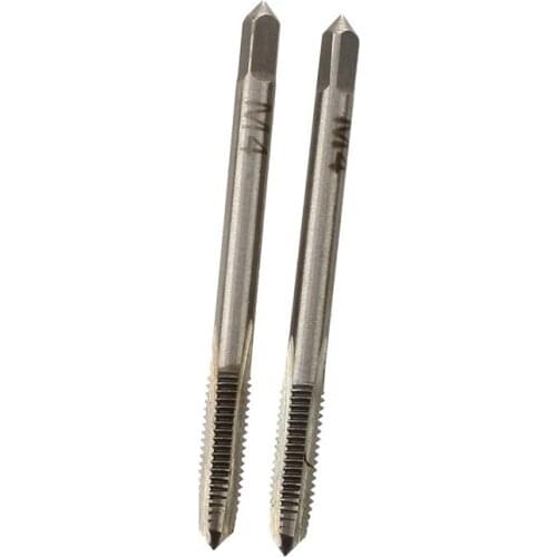 BMBY-2 Pcs Metal 4mm M4 Screw Thread Metric Plugs Taps Hand Tool