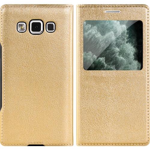 Flip Cover Leather Phone Case For Samsung Galaxy A7 2017 A 7 A72017 SM A720 A720F A720FN SM-A720F DS 360 Protective Back Case