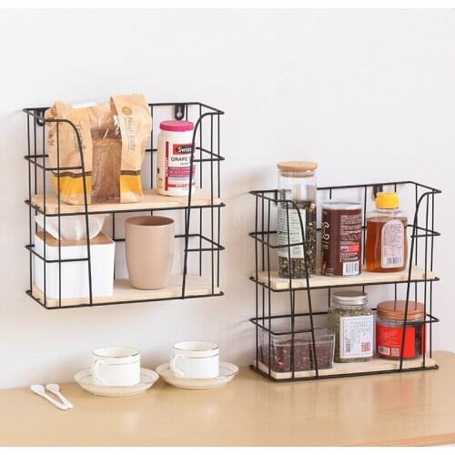 Creative Iron double Layer Wall frame in Northern Europe Creative Home Wall Decoration Wall hanging Collection frame