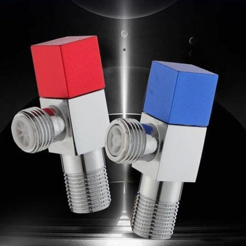 Copper Triangle Valve Toilet Backflow Preventer Water Stop Valve Household Water Heater Flow Check Valve Faucet Switch