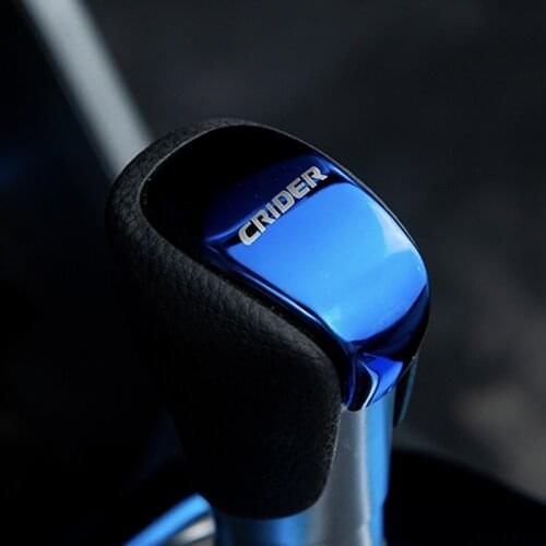 Car Gear Shift Knob Sequins Cover Case Sticker for Honda CRIDER ENVIX 2019 2020 carstyling