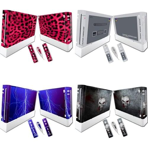 Skin Decal Wrap Gaming Console Controller Sticker for W ii