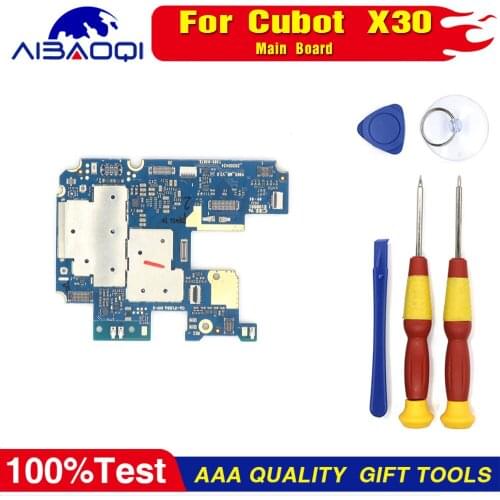 BingYeNing New Original For Cubot X30 C30 Mainboard 6G+128G ROM Motherboard Flex Cable Board