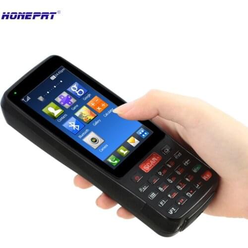 New 4G Mobile PDA Intelligent Programmable Handheld POS Mobile Bluetooth Terminal With Camera HS-4001