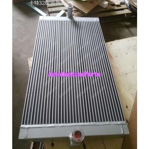New Aluminium Oil Cooler For E320C Machine New Version