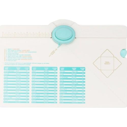 We R Memory Keepers Envelope Punch Board DIY Envelope Pocket Making Embossing Board Scrapbook Supplies Paper Cutter