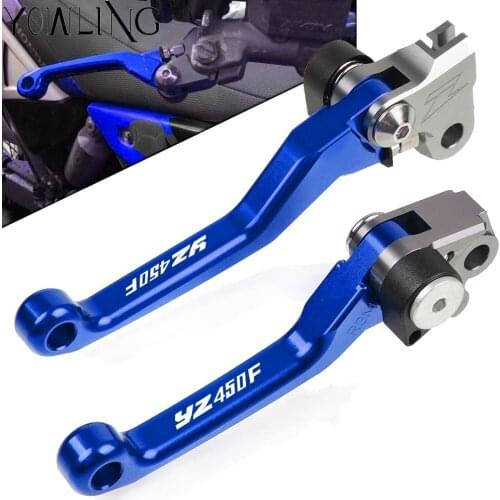 Motorbike Aluminum handle Folding Brake Clutch Lever For Yamaha YZ450F 2001 2002 2003 2004 2005 2006 2007 Dirt Bike Motocross