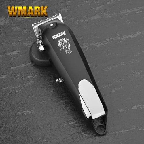 WMARK NG-103B Professional Cordless Hair Clippers Shaver Hair Cutter Hair Cutting Machine Hair Trimmer 6500 rpm