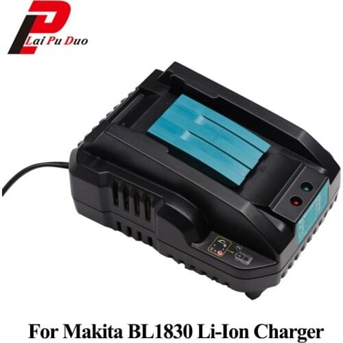 For Makita DC18RCT 7.2V 14.4V 18V Li-ion Battery Charger 2A 4A Charging Current For BL1830 BL1430 DC18RC DC18RA