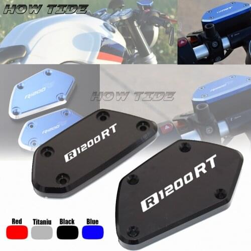 For BMW R 1200 RT 2013-2017 R1200RT Motorcycle Accessories Front Brake Clutch Fluid Reservoir Cover Caps