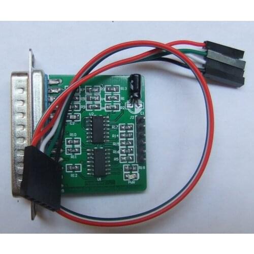 C8051F MCU Parallel Port Download Line UUProg Download Line C2 Parallel Port Download Line