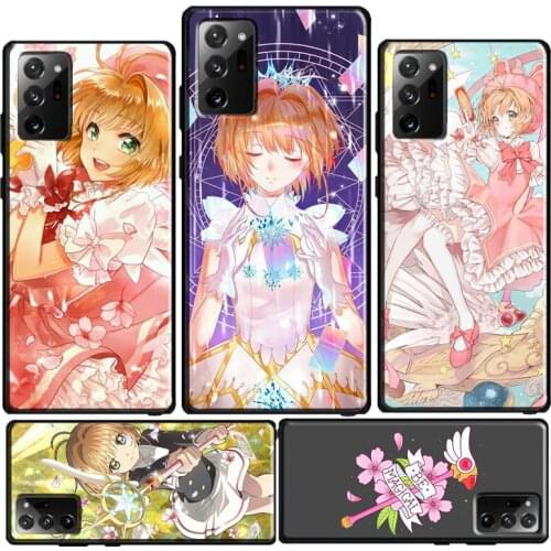 Cardcaptor Sakura Case For Samsung Galaxy S10 Plus S8 S9 S20 FE S21 Ultra Note 20 Note 10 Plus Back Cover