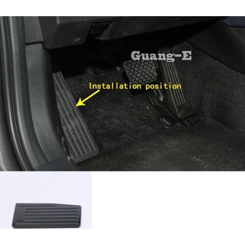 For Mazda CX-30 CX30 2020 2021 Car Styling Stainless Steel Foot Inner Brake Rest Frame Trim Break Pedal Moulding Hood