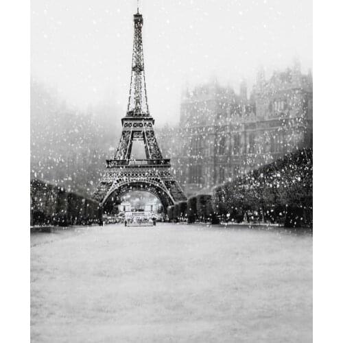 Retro picture Eiffel Tower photo backgrounds vinyl street art photography backdrop in photo studio accessories photophone S-1996