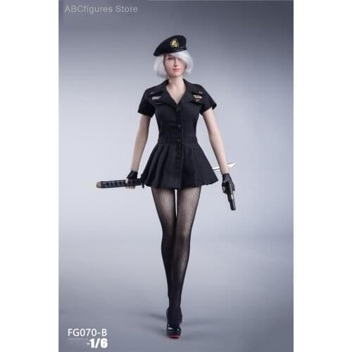 1/6 Female Solider Clothes Set Accessory FG070 Tricolor US Military Style Seamless Pantyhose Series Suit Model for 12'' Figure