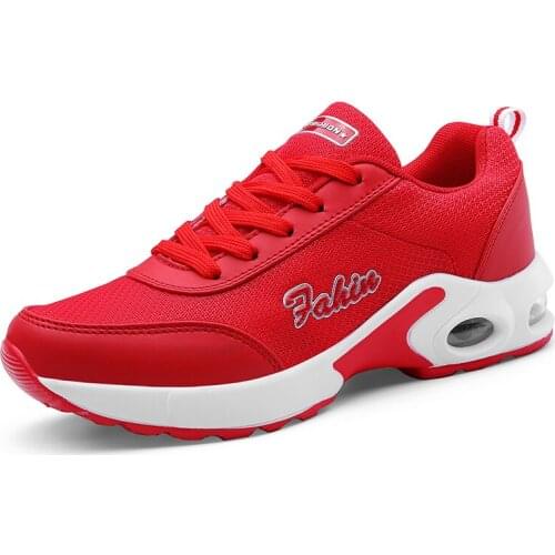 Air Cushioning Womens Ladies Casual Walking Running Shoes 35-42 Sneackers Zapatillas Mujer Chaussure Femme Sport Shoes