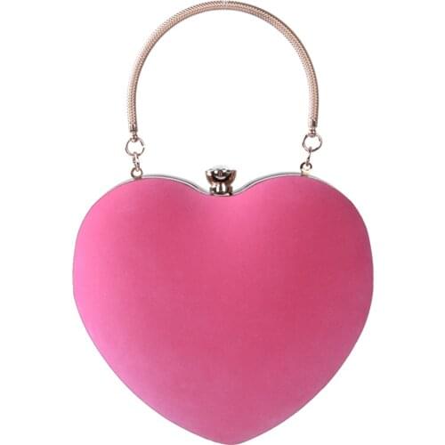 Fashion Women Handbags New Artificial Suede Evening Clutch Bag Wedding Party Purse Shoulder Crossbody Chain Bag