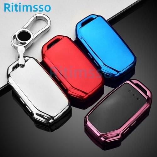 Soft TPU Car Remote Key Case Cover Protective Shell Fob for KIA Sportage R GT Stinger GT Sorento Ceed CD Cerato Forte 2018 2019