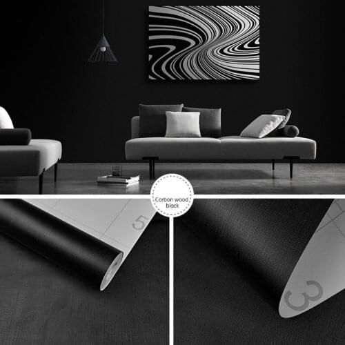 Solid color Self Adhesive Wallpaper DIY Living Room Kitchen Cabinet Furniture Stickers PVC Waterproof Marble Contact Paper