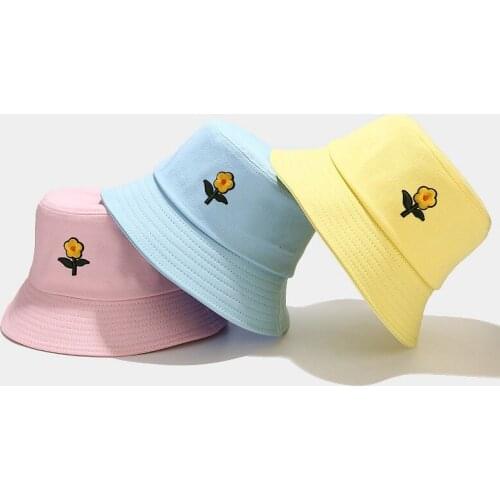 2021 New Floral Bucket Hats For Women Summer Beach Sunscreen Hat Panama Hat Outdoor Causal Fisherman Cap Gorras панама женская