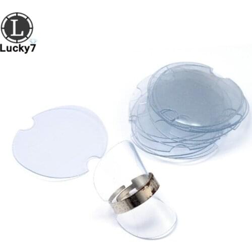 Plastic Ring Display Holder Sheet 3.8cm Dia Black Clear Ring Earrings Stud Organizer Storage Holder Stand