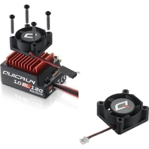 Hobbywing QUICRUN Sensored 10BL120 120A /10BL60 60A 2-3S Lipo Speed Controller Brushless ESC for 1/10 1/12 RC Car Toy Spare Part