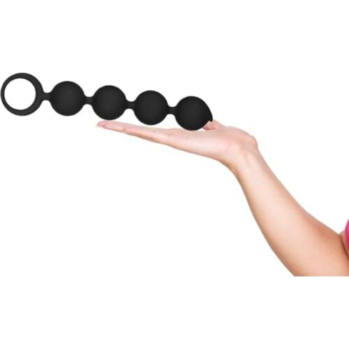 Beginner Silicone Small Anal Beads Butt Plug Ball Pull Ring Anal Stimulator Ass Butt Beads G Spot Anus Masturbation Erotic Goods