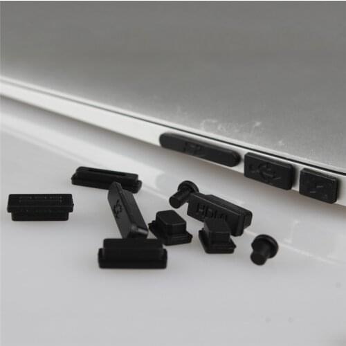 Silicone Anti-dust Plugs for Apple MacBook Pro 13 15 Retina / Air 11 13 A1502 A1466 A1398 A1465 A1425 Mac book Ports Dust Plug