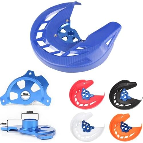 22mm Front Brake Disc Rotor Guard Cover Protector Protection For YZF250/450 14-18 YZ250FX 15-18 YZ450FX MX Motocross Motorcycle