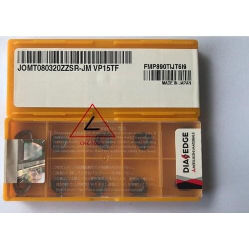 JOMT080320ZZSR-JM VP15TF 10pcs original Mitsubishi milling insert DIAEDGE