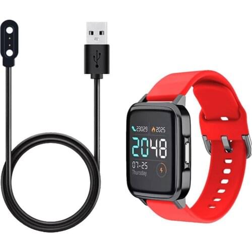 Smartwatch Dock Charger Adapter Magnetic USB Charging Cable Base Cord Wire for Xiaomi Haylou LS01 LS02 Smart Watch Accessories